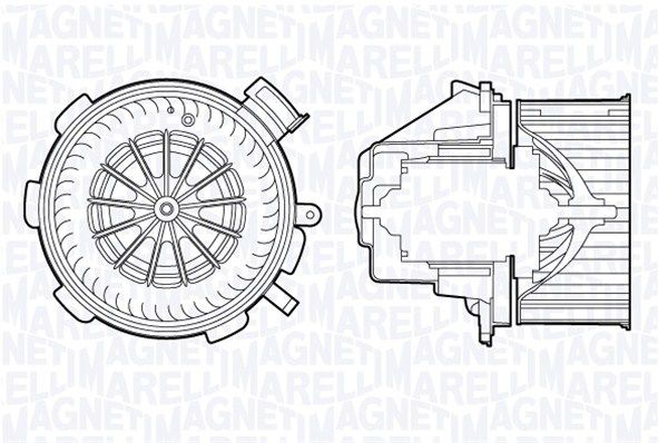 MAGNETI MARELLI elektrovariklis, vidinis pūtiklis 069412700010